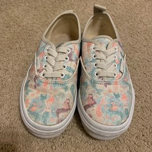Vans girls size 13 mermaid shoes